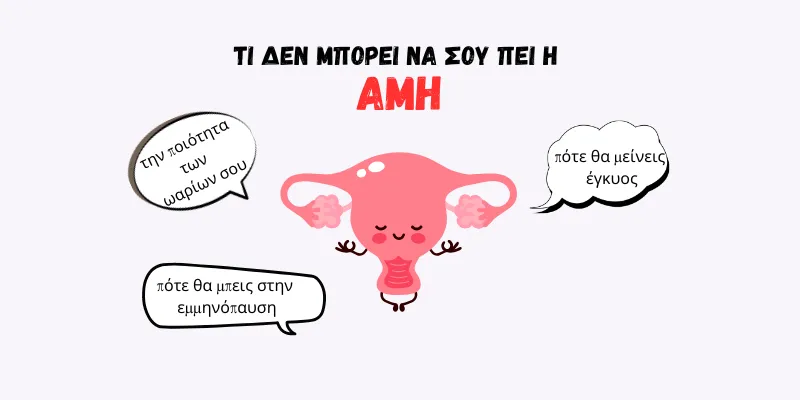 Τι δεν δείχνει η AMH: ποιότητα ωαρίων, πιθανότητα εγκυμοσύνης και χρόνος εμμηνόπαυσης