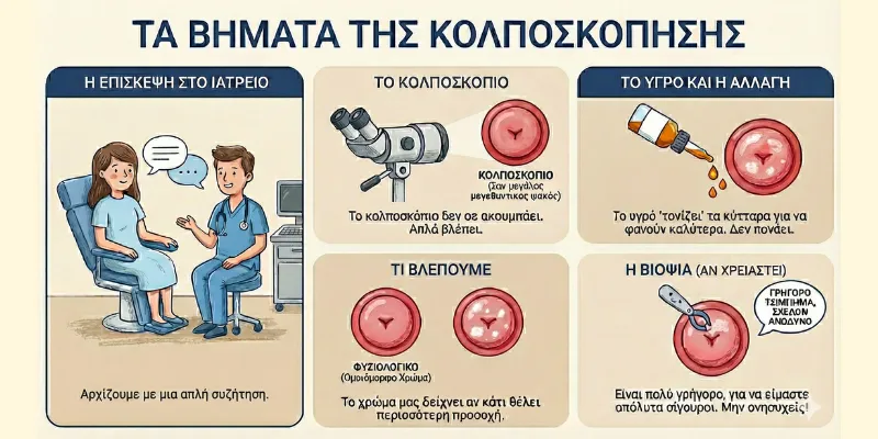 ΤΑ ΒΗΜΑΤΑ ΤΗΣ ΚΟΛΠΟΣΚΟΠΗΣΗΣ